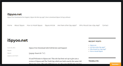 Desktop Screenshot of ispyoo.net